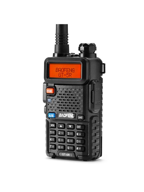 Baofeng UV-5R Two Way Radio Dual Band 144-148/420-450Mhz Walkie Talkie 1800mAh Li-ion Battery(Black)