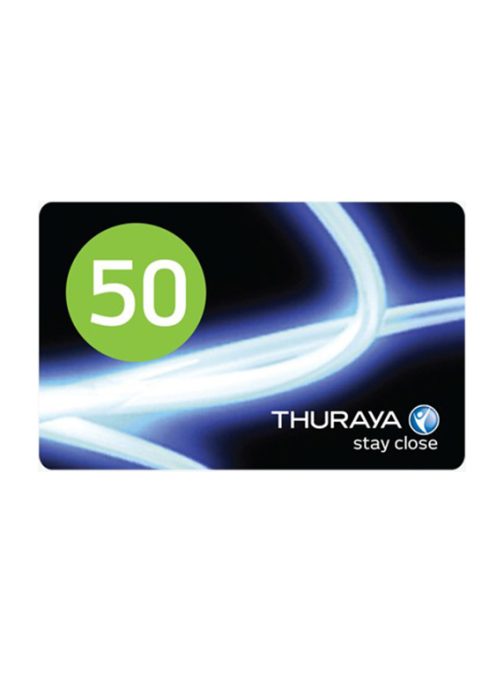 Thuraya 50 Units Airtime Scratch Card - Image 2