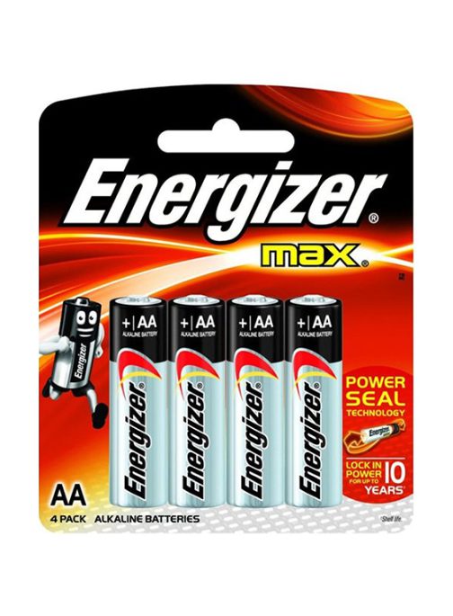 Energizer Alkaline AAA Batteries, 4-Pack