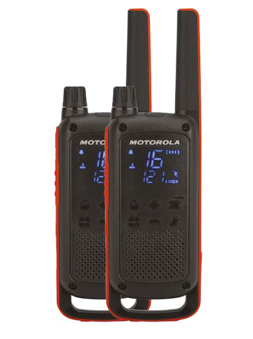 Motorola Walkie Talkie T82 - Twin Pack